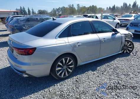 2021 Audi A4 Premium 40 Tfsi Quattro S Tronic from USA, damaged, VIN WAUABAF4XMN003704